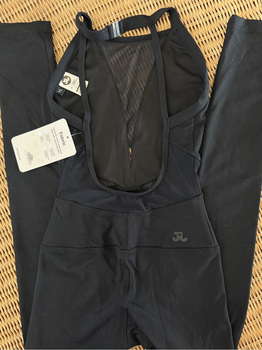 JO+JAX NWT Black Plunge Neck Uni - Picture 4 of 5